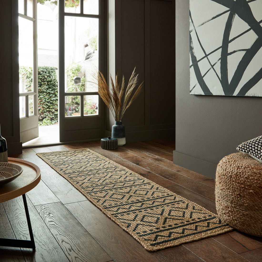 Styling Narrow Spaces with Runner Rugs