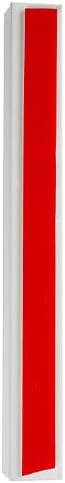 My Daily Styles Black Aluminum Silver-Tone Grey Stripes Classic Mezuzah Case, 5"