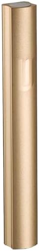 A&S Mezuzot Mezuza Aluminum Waterproof Case Peel & Stick Easy Installation Home Blessing (Gold, 6inch)