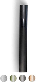 A&S Mezuzot Mezuza Aluminum Waterproof Case Peel & Stick Easy Installation Home Blessing (Black, 7inch)