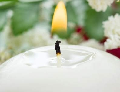 D'light Online Large White Floating Candles 3 Inch Wax Discs for Events, Weddings, Spa, Home Decor, Special Occasions, Cylinder Vases, Centerpieces, Pool and Holidays (Large - 3" (Set of 36), White)