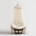 SN HANDICRAFTS Boho Sheer Cotton Macrame Canopy/Macrame Canopy/Macrame Wedding Accessories/Baby Nursery Canopy