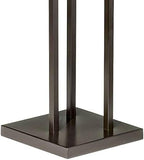 Robert Louis Tiffany Sedona Tiffany Style Floor Lamp Standing with USB Charging Port 3-Light 72" Tall Bronze Metal Amber Art Glass Shade for Living Room Reading House Bedroom Home Office