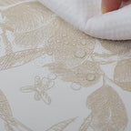 Drawer Liner Contact Paper for Dresser Peel and Stick Wallpaper Sketched Design 15.7x1000in Self Adhesive Removable Champagne Maroon Rose Floral Butterfly Vintage Cabinet Shelf Renter Friendly
