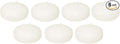 D'light Online Floating Candles Bulk Pack for Events, Weddings, Spa, Home Decor, Special Occasions and Holiday Decorations (Large - 3" (Set of 6), Pale Ivory)