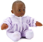 Madame Alexander 12" Lavender Check Huggums, Dark Skin Tone