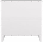 Bush Home Key West Small 2 Shelf Bookcase in Pure White Oak, Compact Home Organizer, Vertical Storage Solution, Bookshelf for Office or Living Room