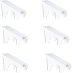 Shoe Stacker Organizers For Closet Shoe Stacker Slots Space Saver Double Layer Stack Shoe Racks, Increase Space by 200% Shoe Stackers for Home Closet Organization (white,6 pack)