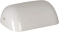 FIRVRE White Banker Glass Lampshade,Desk Lamp Replacement Cover("8.85 IN " L "5.11 IN" W "2.95 IN" H)