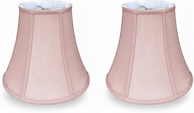 Royal Designs, Inc. BSO-704-14PNK-2 True Bell Basic Lamp Shade, 7 x 14 x 11.5, Pink, 2-Pack