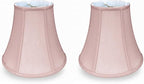 Royal Designs, Inc. BSO-704-14PNK-2 True Bell Basic Lamp Shade, 7 x 14 x 11.5, Pink, 2-Pack