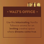 Park Scents Walt's Office Room Spray (4 oz.) - Air Freshener, Area Deodorizer - Fragrant Pipe Tabacco with hints of Vanilla - Inspired by The Warm Atmosphere of Walts' Office