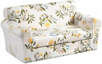 KRFOONN 3 Piece Stretch Sofa Couch Covers for 2 Cushion Couches Printed Sofa Loveseat Slipcover with 2 Separate Seat Cushion Covers Washable Sofa Slip Covers Furniture Protector (Loveseat, 24), Medium