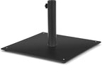 Giantex 35 lbs Patio Umbrella Base, 20 inch Heavy Duty Square Outdoor Umbrella Stand for 1.6''-1.9'' Poles, 4 Adjustable Pads Anchor Holes, Umbrella Holder for Deck Yard Poolside Garden
