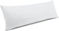 MoonRest® 20x60 Inch Synthetic Down Alternative Rectangle Pillow Insert Form Stuffer for Sofa Shams, Decorative Throw Pillow, Cushion and Bed Pillow Stuffing - Hypoallergenic 20“X 60”