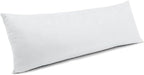 MoonRest® 20x60 Inch Synthetic Down Alternative Rectangle Pillow Insert Form Stuffer for Sofa Shams, Decorative Throw Pillow, Cushion and Bed Pillow Stuffing - Hypoallergenic 20“X 60”