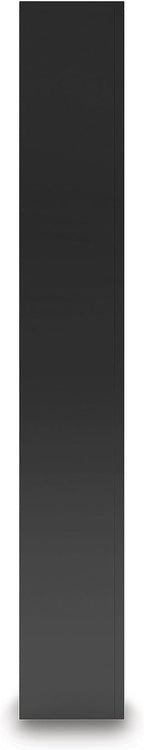 Signature Design by Ashley Wildenauer Farmhouse 75" Bookcase with 2 Fixed Shelves and 4 Adjustable Shelves, Black & Light Brown
