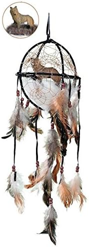 6" Cage Dream Catcher - DC06064 (Wolf)