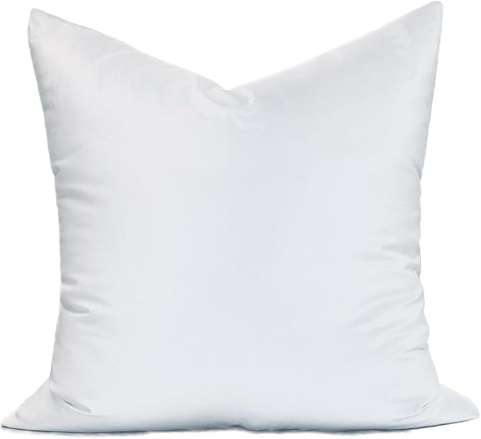 MoonRest® 13x13 Inch Synthetic Down Alternative Square Pillow Insert Form Stuffer for Sofa Shams, Decorative Throw Pillow, Cushion and Bed Pillow Stuffing - Hypoallergenic 13“X 13”