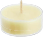 PartyLite Set of 12 Tea Lights Candles, Sweet Baked Pears and Ground Almonds Scent, Aromatherapy Scented Candles Gift Set, Up to 4 to 6 Hours Burn Time
