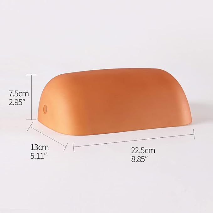 Newrays Glass Bankers Lamp Shade Cover Replacement,L8.85 W5.11