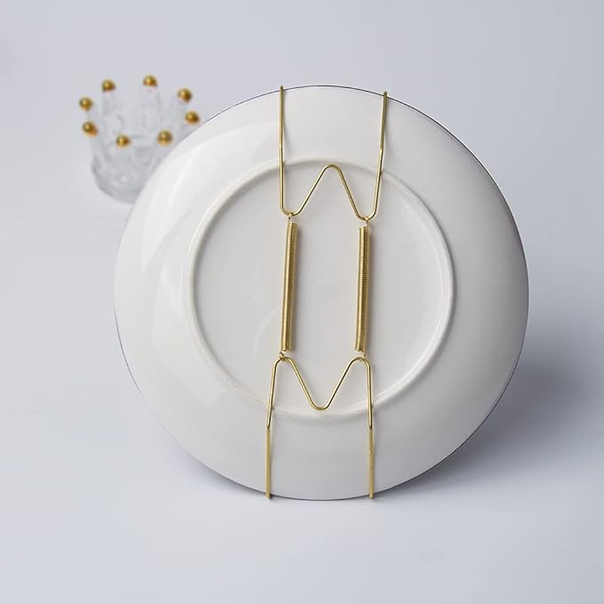 Lina Cavalieri Plate, Wall Decorative Plate, Mysterious Face Plate Wall Hanging Decoration,Including Bracket and Special Spring Hook, 10inch, Style1