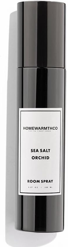 Sea Salt & Ocean Mist Room Spray – 5.07 oz (150 ml) Scented Air Freshener for Home, Office & Linen – Long-Lasting Linen Spray for Bedding, Pillows & Fabrics – Luxurious Home Fragrance