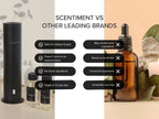 Scentiment Diffuser Oil - Brilliance Designer Collection | Aromatherapy Home Fragrance | Luxurious Scent with Notes of Saffron, Amberwood, Fir Resin (50 mL)