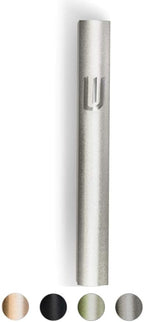 A&S Mezuzot Mezuza Aluminum Waterproof Case Peel & Stick Easy Installation Home Blessing (Silver, 6inch)