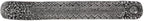 Hosley Antique Silver Aluminium Incense Holders. Set of 1, Each 9.5-Inch-Long Holder, Rich Antique Silver Finish Adding Rustic Charm to Any Room, Perfect for Home Ambiance and Décor