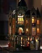 General Jim's Corner Post Office Modular Building Set - 3-Story Design with Post Office, Art School, Pottery Studio, Red Mail Truck & Realistic City Details for Architecture Lovers