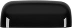 FIRVRE Lamp Shades for Table Lamps, Banker Glass Lamp Shade Replacement, Desk Lamp Black Glass Cover("8.85 IN " L "5.11 IN" W "2.95 IN" H)