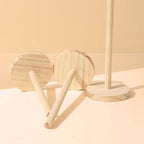 Scrunchie Holder Hair Accessories Organizer Stand Wood Hair Tie Holder Organizer Storage Display Jewelry Scrunchy for Women Girls Bedroom Bathroom Decor