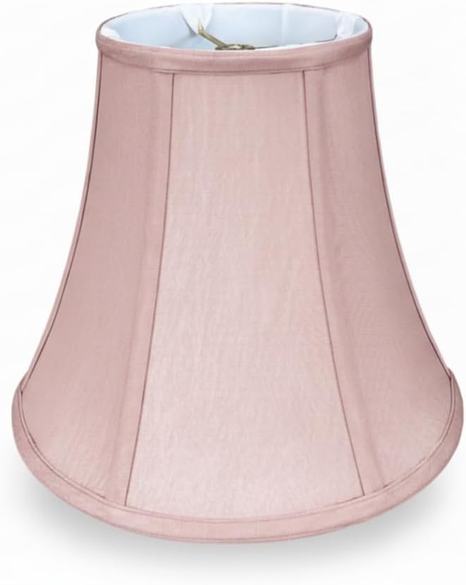 Royal Designs, Inc. BSO-704-14PNK True Bell Basic Lamp Shade, 7 x 14 x 11.5, Pink