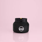 Capri Blue Volcano Scented Candles - Luxury Glass Jar Candles for Home Scented with Tropical Fruit & Sugared Citrus - Soy Wax Blend - Capri Blue Volcano - Black Color (8 oz)