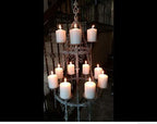 3 X 4 Inch Pillar Candles Set of 12 Bulk Event Pack Round Unscented Premium Wax White Pillar Candles for Wedding, Spa, Party, Birthday, Holiday, Bath, Home Decor (3X4 White)