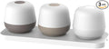 Newhouse Lighting Cocoon, Natural 2700K Dimmable Cordless USB-C Rechargeable Table Lamp 3-Pack NHTL-CN-NTRL, Cordless Desk Lamp for Living Room, Bedroom, Coffee Table, and Other Cozy Home Decor
