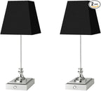 Rechargeable LED Table Lamps with Stepless Touch Control,Light Sliver Cordless Lamp for Living Room&Bedside&Patio&Shower,Small Desk Lamp(6000mAH Battery),2 Pack for Home Decor,Best Gifts for Family