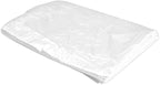 100 Pack Garment Bag Transparent Clothing Dust Cover Storage Bag Suitable for Wedding Dresses Long Skirts Windbreakers Down Jackets 23.6x59 inches