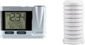La Crosse Technology Atomic Projection Alarm Clock with Temperature and Sensor Protection Shield