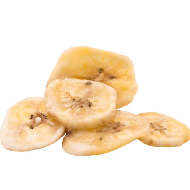 Gerbs Unsweetened Banana Chips 14 oz. | Unsulfured, No Artificial Additives, Resealable Bag | Naturally Crisp & Mildly Sweet | Top 14 Allergen-Free