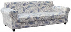 KRFOONN 4 Piece Stretch Sofa Couch Covers for 3 Cushion Couches Printed Sofa Slipcover with 3 Separate Seat Cushion Covers Washable Sofa Slip Covers Furniture Protector for Pets Kids (Large, 19)