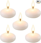Set of 48 Unscented Floating Candles for Centerpieces, 2 Inch Small Floating Candles for Holiday, Weddings, Parties, Special Occasions and Christmas Home Decorations