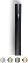 A&S Mezuzot Mezuza Aluminum Waterproof Case Peel & Stick Easy Installation Home Blessing (Black, 6inch)