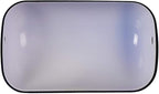 FIRVRE Blue Glass Bankers Lamp Shade Replacement Cover Lamp Shades for Table Lamps Desk Lamp Blue Glass Cover("8.85 IN " L "5.11 IN" W "2.95 IN" H)