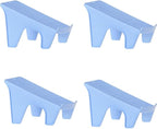 Shoe Stacker Organizers For Closet Shoe Stacker Slots Space Saver Double Layer Stack Shoe Racks, Increase Space by 200% Shoe Stackers for Home Closet Organization (blue,4 pack)