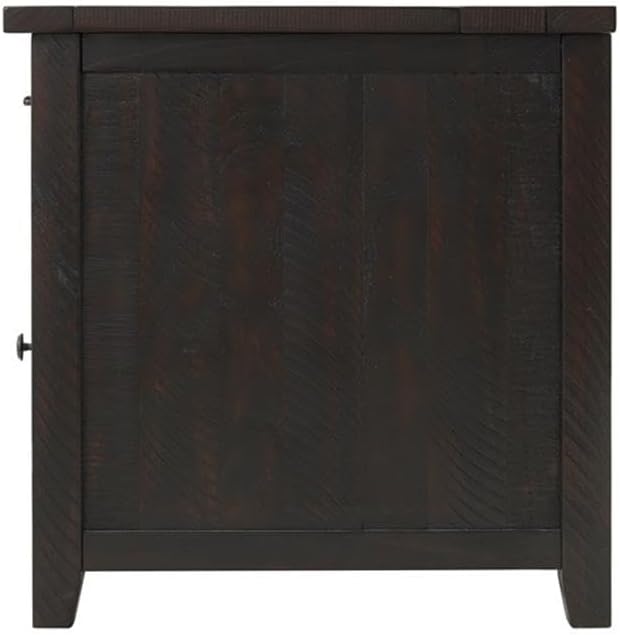 Martin Svensson Home Rustic Chairside Table, Espresso