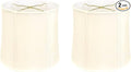 Royal Designs, Inc. BSO-719-13EG-2 Drum Basic Lamp Shade, 11 x 13 x 11, Eggshell, 2-Pack