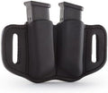 1791 Gunleather 2.2 Mag Holster - Double Mag Pouch for Double Stack Magazines, OWB Magazine Pouch for Belts