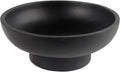 Modern Decorative Fruit Bowl for Keys Entryway Table, Holder Kitchen Countertop Minimalist Home Decor Accents Aesthetic With Pedestal,Black